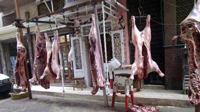 حملة مكبرة علي شوادر بيع ومحال اللحوم بالمطرية