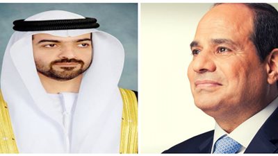 السيسى يتلقي اتصالاً هاتفيًا من ولي عهد أبو ظبي للتهنئة بالعيد