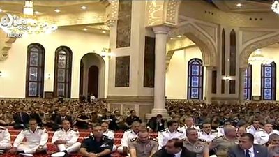 بالفيديو.. شعائر صلاة عيد الأضحى من مسجد المشير طنطاوي