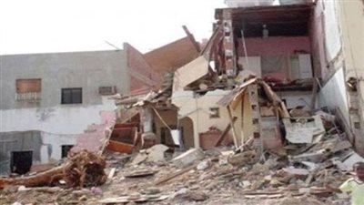 أول حادث في عيد الأضحى.. إنهيار منزل من طابقين بالمنوفية