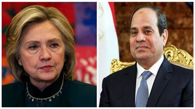 وسائل الإعلام الأمريكية تهتم بلقاء السيسي وهيلاري كلينتون