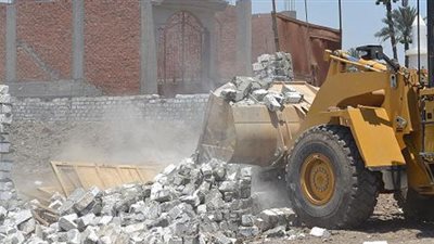 حملة مكبرة لإزالة التعديات على الأراضي الزراعية بالشرقية 