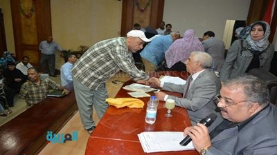 بالصور.. سعفان: هويات تقاعدية لمستحقي المعاشات للعاملين بالحكومة العراقية