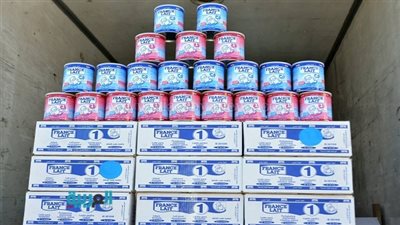 بالصور.. القوات المسلحة تطرح الدفعة الأولى من ألبان الأطفال