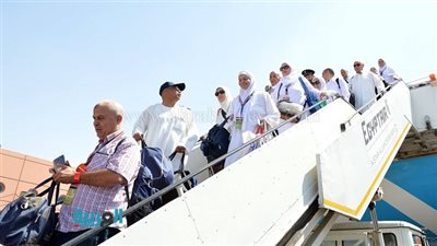 عودة بعثة حج القوات المسلحة من الأراضى المقدسة 