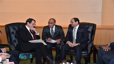 السيسي يلتقي رئيس قبرص بنيويورك