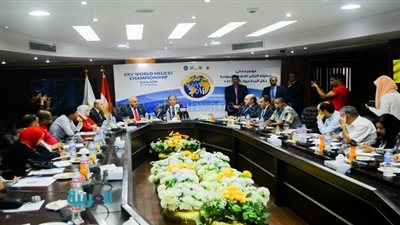 بالصور.. رئيس اتحاد الرماية يكشف تفاصيل بطولة العالم للأطباق المروحية