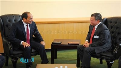 السيسي يلتقي بملك الاردن على هامش الجمعية العامة للامم المتحدة