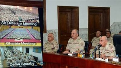 بالفيديو.. لقاء وزير الدفاع بقادة الجيوش عبر شبكة 