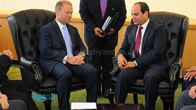رئيس وزراء مالطا للسيسي: لمصر دور محوري في الشرق الأوسط