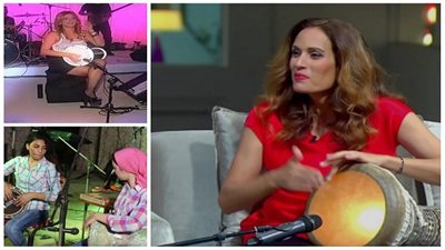 رقصنى يا معلم| الطبلة ليست للرجال فقط.. فتيات احترفن عالم الإيقاع