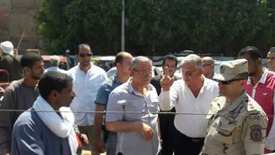 توحيد تامر يرافق محافظ المنيا في زيارة ميدانية لقرى ومركز سمالوط