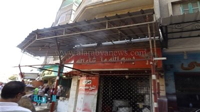 بالصور.. حملة لإزالة الإشغالات بالمطرية