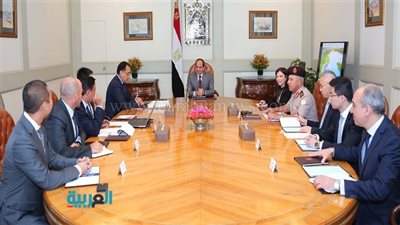السيسي يستقبل رئيس شركة 