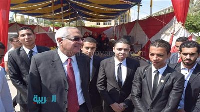 بالصور.. نائب رئيس جامعة المنصورة يتفقد المدن الطلابية