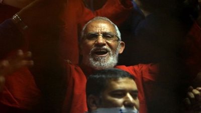  تأجيل محاكمة محمد بديع و36 أخرين في 