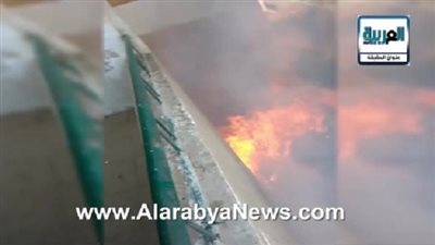 بالفيديو.. حريق هائل بمدرسة تجريبية في شبرا وإصابات بين الطلاب