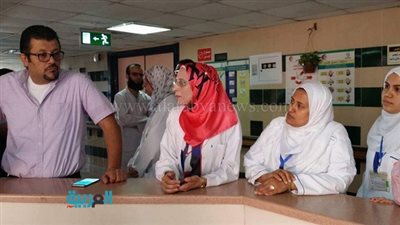 استعدادات بمركز الأورام بجامعة المنصورة للحصول على شهادة الأيزو