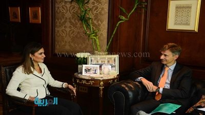 وزيرة التعاون الدولى تناقش دعم سويسرا لمشروع إزالة الإلغام