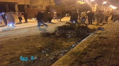 بالفيديو.. سيارة مفخخة تستهدف النائب العام المساعد بالرحاب