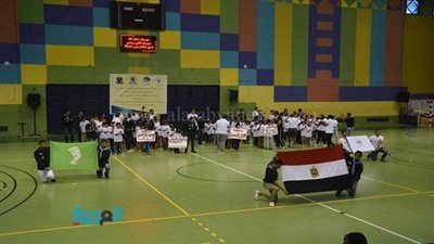 مهرجان رياضي لذوي الاحتياجات الخاصة بجامعة المنيا