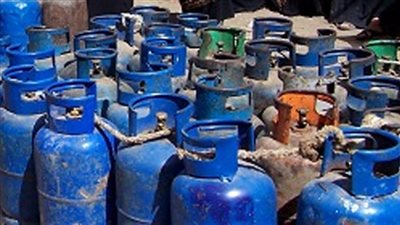 ضبط 100 أسطوانة غاز مدعمة قبل بيعها بالسوق السوداء في البحيرة