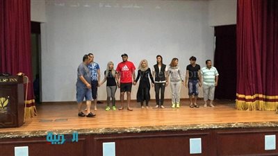 ننشر الاستعدادات النهائية لحفل افتتاح ملتقي ليالي الشعوب