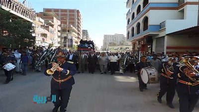 بالفيديو.. جنازة عسكرية لشهداء الأمن المركزي بالبحيرة