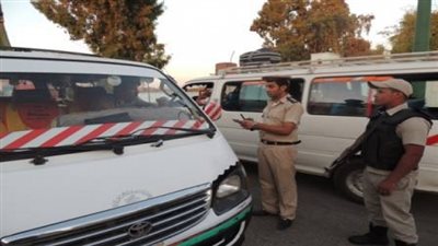 تحرير 2482 مخالفة مرورية و23 قضية تموينية فى حملة أمنية بأسيوط