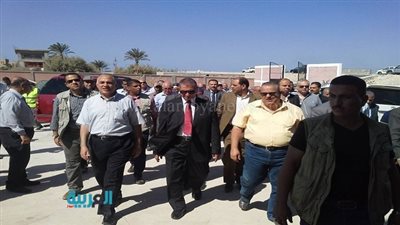 بالصور.. وزير الري يفتتح محطة صرف في كفر الشيخ بتكلفة 35 مليون جنيه