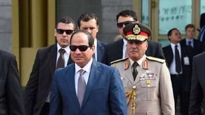 السيسى يشيد بجهود الجيش في التصدي للعمليات الإرهابية