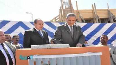 وزير التعليم يضع حجر أساس مدرسة زخرفية.. ويفتتح 4 أخرين بدمياط