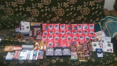 ضبط 250 عبوات منشط جنسي بالقاهرة مغشوشة 