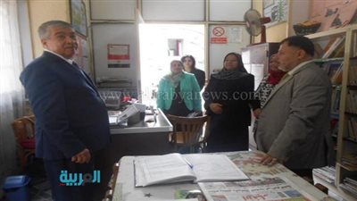 رئيس المعاهد القومية يتفقد مدرسة حدائق القبة 