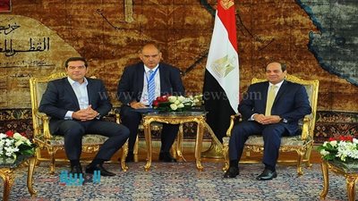 السيسي يعقد جلسة مباحثات ثنائية مع رئيس الوزراء اليوناني 