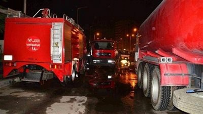 الدفع بـ4 سيارات إطفاء للسيطرة على حريق مدرسة 