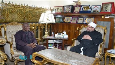 سفيرغانا لوزير الأوقاف: عندما نبحث عن سماحة الإسلام نجدها في مصر 