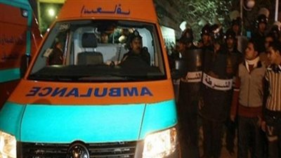 إصابة رئيس مباحث منشأة ناصر اثناء وجوده بتشريفة بطريق صلاح سالم