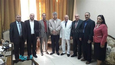 رئيس مكتب التربية السوري ونقيب المعلمين يبحثا تطوير المناهج العربية