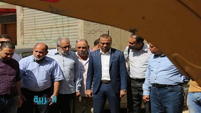 بالصور.. عمرو أبواليزيد يتفقد أعمال تطوير منطقة 