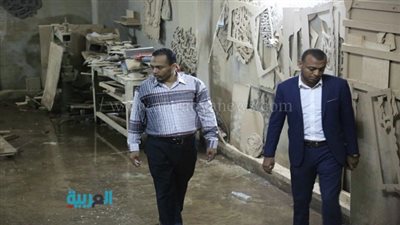 بالصور.. عمرو أبواليزيد يتدخل لحل أزمة أهالي بولاق الدكرور