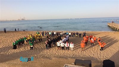 اختتام معسكر روتاري مصر وجامعة القاهرة لإعداد القادة بالعين السخنة 