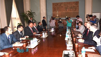 سامح شكري يستقبل وفدًا من الكونجرس الأمريكي