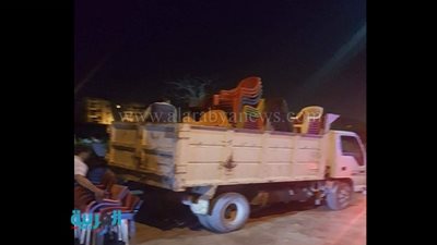 بالصور.. حملة لرفع مخالفات البناء بهضبة الأهرام في الجيزة