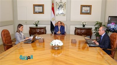 السيسي يجتمع مع وزيرة التعاون الدولي