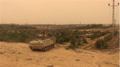 مقتل 6 تكفيريين وتدمير ملاجئ ومخازن وسيارات بشمال سيناء