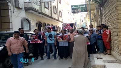 بالصور.. حزب الوفد في الدقهلية يطالب برحيل 