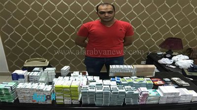 ضبط حقن وأقراص مخدرة بصيدلية بالمجزر في الدقهلية