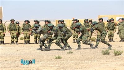 ختام فعاليات التدريب المشترك لقوات المظلات المصرية والروسية