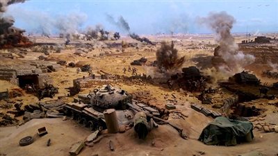 بانوراما حرب أكتوبر بمعرض لمجلات الحائط بـ